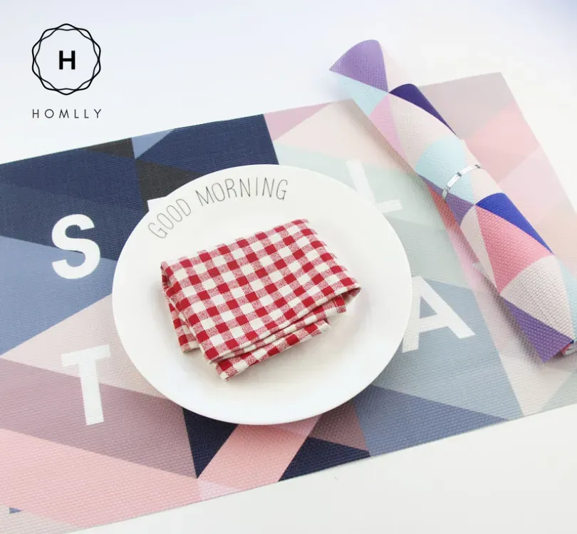 Homlly Zota Dining Table Placemat (Set of 4pcs) 2025 helpful - Tableware